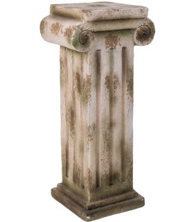 Columna jónica decorativa efecto piedra para interior o exterior.  Mdmhogar