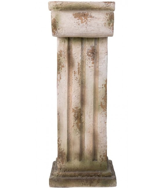 Columna jónica decorativa efecto piedra para interior o exterior.  1