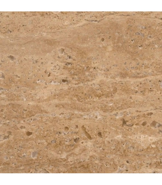 Aparador nogal y mármol travertino con 6 cajones y estantes. 6