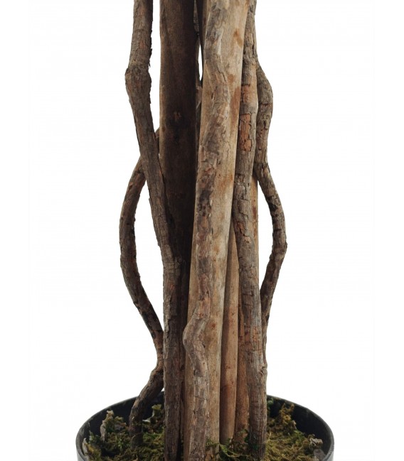 Planta artificial con maceta buganvilla rosa y verde3