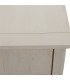 Consola de entrada provenzal beige con 2 cajones y detalles dorados. 5