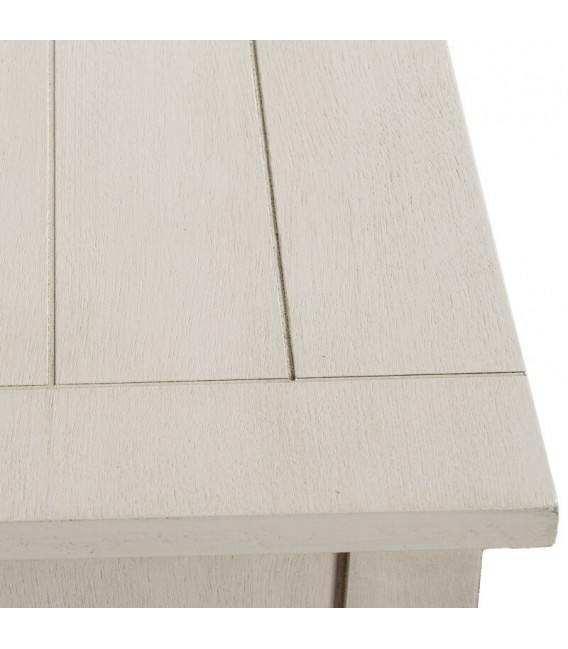 Consola de entrada clásica madera beige 2 cajones y balda inferior. 3