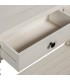Consola de entrada clásica madera beige 2 cajones y balda inferior. 4