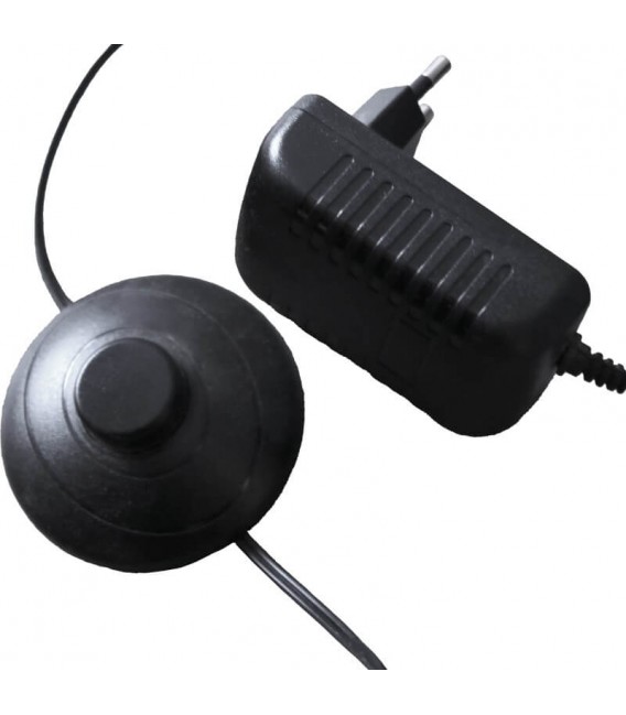 Armario combinado boho madera acacia nogal LED, 2 cajones y 1 puerta. 7