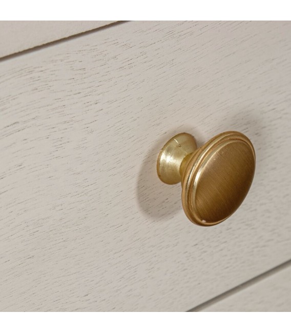 Consola entrada provenzal grande madera abeto beige 2 cajones. 5