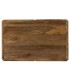 Mesa de centro rectangular XL madera maciza de mango estilo colonial