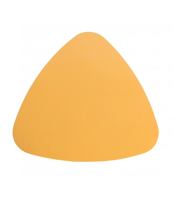 Mesa de centro moderna madera DM lacada en amarillo brillo elegante. 1