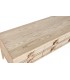 Mueble de TV madera abeto y ratán natural con 6 cajones estilo boho. 3