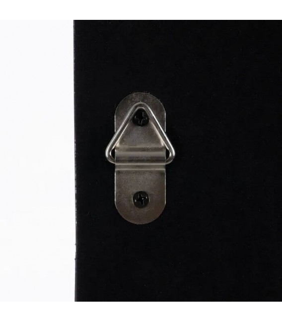 Espejo vestidor de madera DM con acabado crema brillo estilo chic. 3