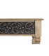 Consola XXL de madera estilo clásico provenzal frontal tallado negro. 3