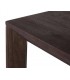 Mesa de comedor XL de madera maciza en color nogal, estilo colonial. 2