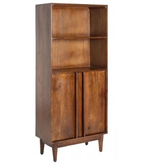 ESTANTERIA 80 X 40 X 180 MIRILO MADERA MANGO COLOR NOGAL