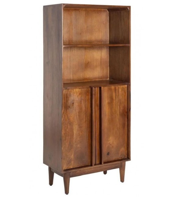 ESTANTERIA 80 X 40 X 180 MIRILO MADERA MANGO COLOR NOGAL