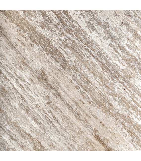 Mesa comedor redonda XL art decó base acero y tapa travertino. 6