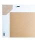 Espejo XL blanco de madera, diseño contemporáneo en formato vertical. 3