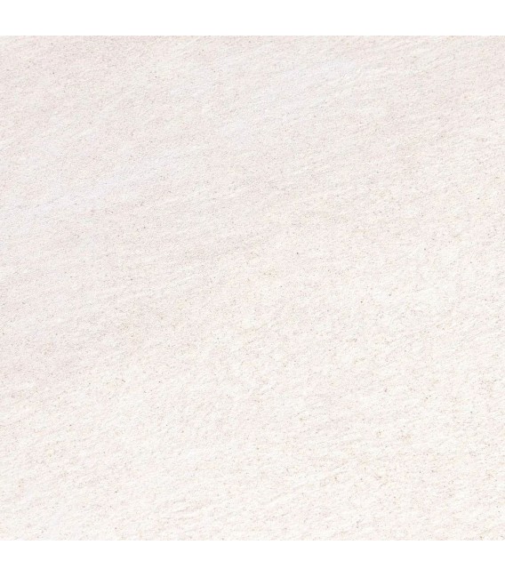 Mesa de centro blanca estilo ibicenco con acabado efecto yeso. 3