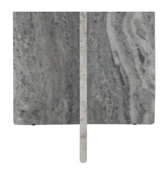 Consola de mármol gris estilo minimalista para entrada o pasillo. 4