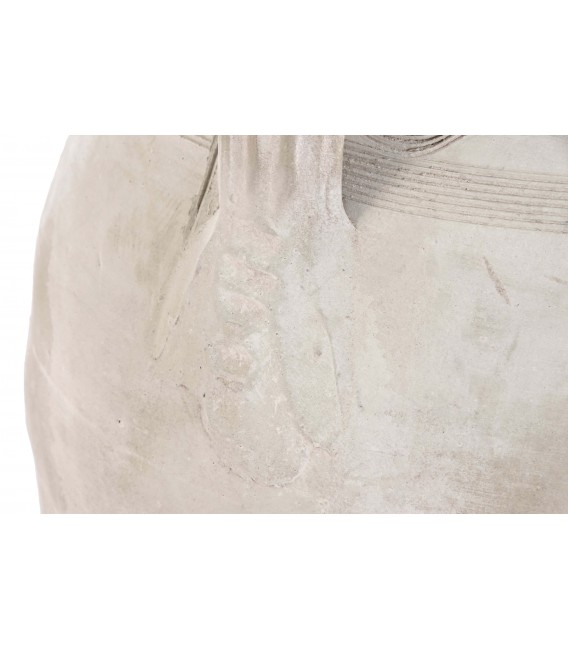 Ánfora XL artesanal de terracota natural sin esmaltar ibicenca. 4