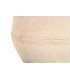 Ánfora XL terracota artesanal blanca estilo ibicenco natural. 3