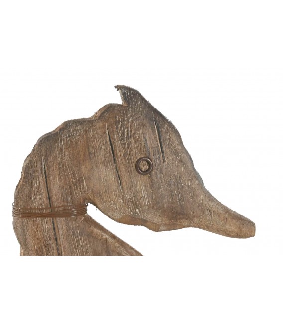 Figura decorativa caballito – Madera tallada estilo marino 1