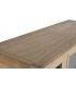 Vitrina baja madera natural 8 puertas cristal estilo boho 3