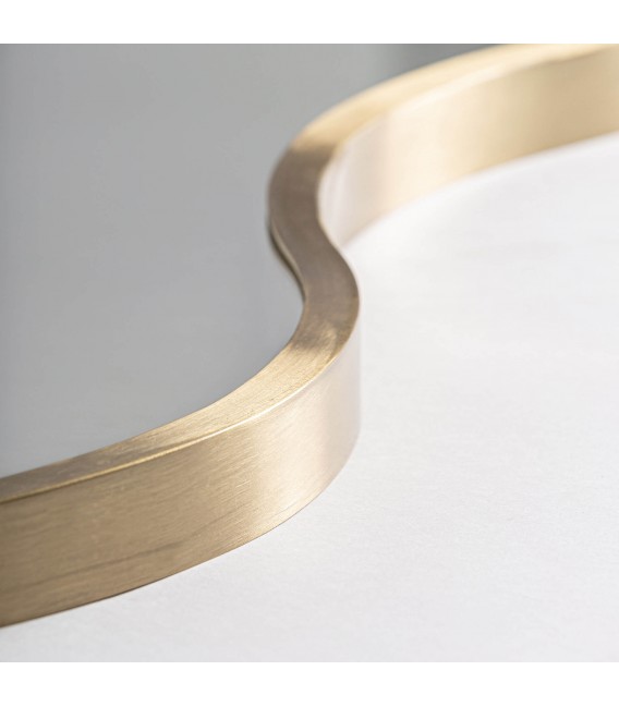ESPEJO 60 X 3 X 109 RINNE ALUMINIO DORADO