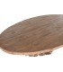 Mesa de comedor ovalada XL en raíz y madera de teca natural. 3