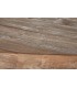 Mesa de comedor ovalada XL en raíz y madera de teca natural. 4