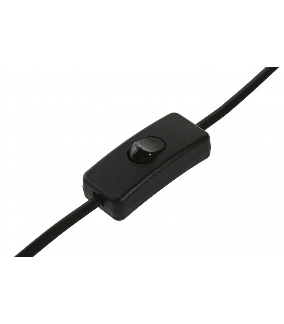 Lámpara sobremesa en gres marrón natural pantalla cilíndrica beige. 4