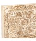 Cabecero de cama de matrimonio étnico en madera tallada artesanal. 3
