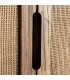 ARMARIO ALACENA 85 X 41 X 171 BRENO MADERA Y RATAN NATURAL
