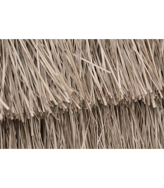 Biombo boho de madera y fibras naturales, ligero y decorativo. 6