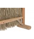Biombo boho de madera y fibras naturales, ligero y decorativo. 7