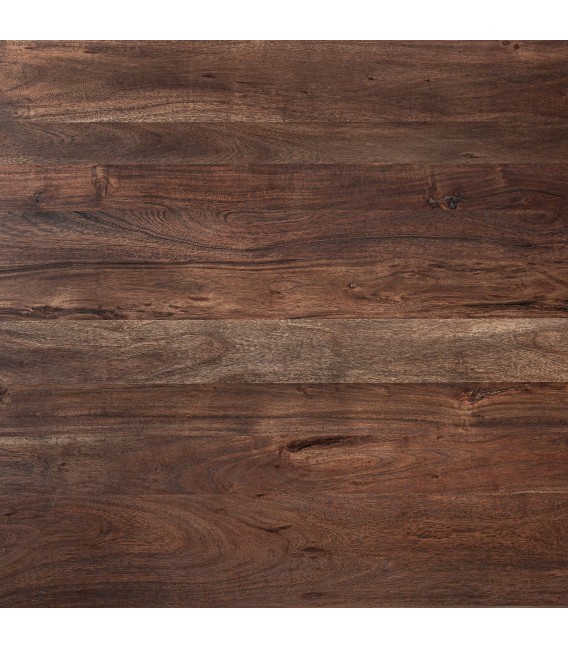 Mesa comedor contemporánea XXL de madera color nogal elegante. 3