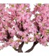 Árbol decorativo rosa XL para exterior con tronco metálico natural. 4
