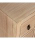 Mueble TV oriental con cajones y puertas en madera y metal bronce. 3