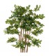 Planta ficus artificial con maceta, ideal para decorar interiores verdes4