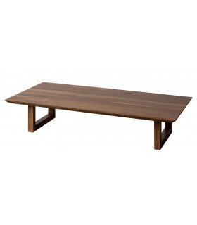 Mesa de centro rectangular XL en madera maciza.